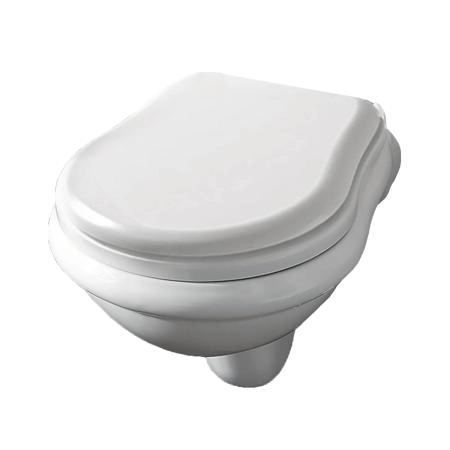 KERASAN Retro Унитаз подвесной 52*38см, цвет белый