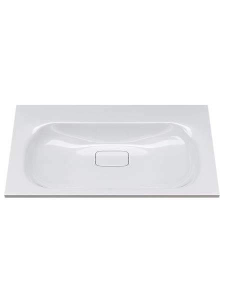 Раковина Uperwood Sunrise Rsunrise80wg0 80 см белая глянцевая без отверстия под смеситель