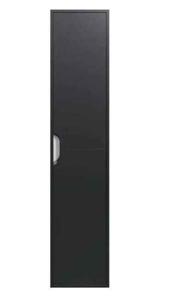 Шкаф-пенал для ванной Uperwood Modul, подвесной, с дверцами, матовый, черный