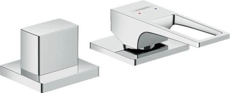 Hansgrohe 74548000 Metropol Смеситель на борт ванны, на 2 отв., хром