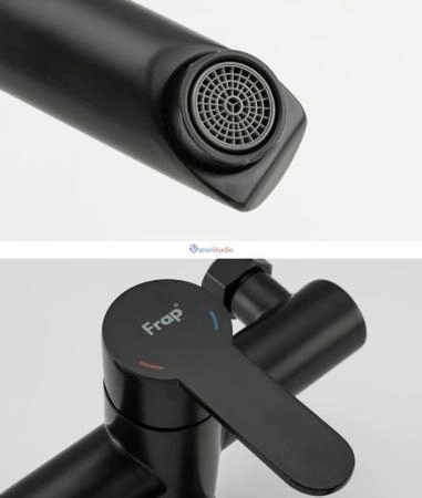 Смеситель для ванны Frap F32801-6 черный