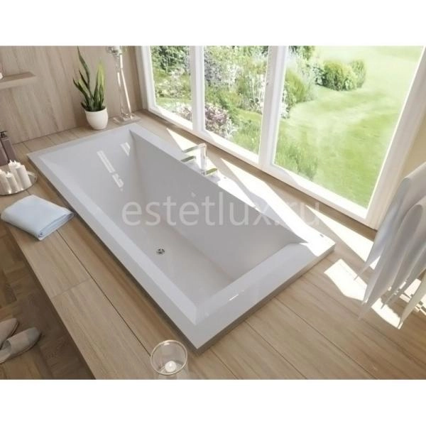 Ванна Эстет Стелла 180 1800х800 иск. камень