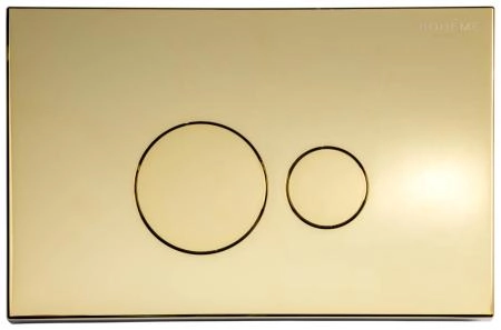 Кнопка для инсталляции Boheme пластик GOLD 668-G