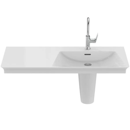Ideal Standard La Dolce Vita Раковина 106х53.5хh14.5см, подвесная, ассиметричная, Dx, цвет: белый