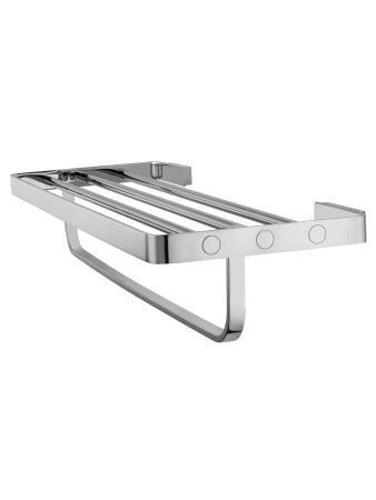 Полотенцедержатель с полкой WONZON & WOGHAND LOTTE, Хром (WW-8381A)