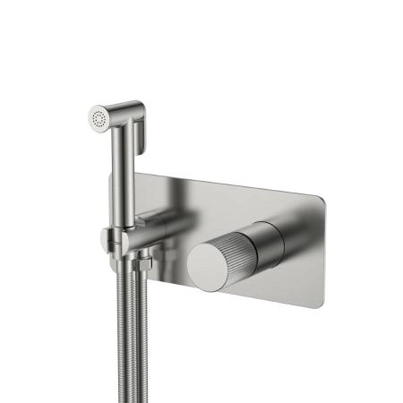 Смеситель гигиенический Boheme STICK NICKEL BRUSH LINEA 127-NB.3