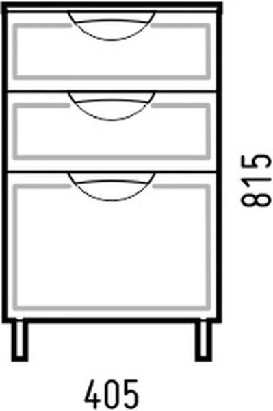 Комод Corozo  Монро 40 Z3