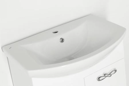 Тумба под раковину Style Line Elfante Венеция 65 (3 ящ.) напольная с ящиками, белая