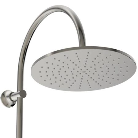 Ideal Standard La Dolce Vita Душевая система, с настенным смесителем для душа, верхний душ 30см., душевая лейка Stick, шланг Idealflex 175см., цвет: PVD Silver Storm (Серебряный Шторм)