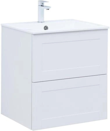 Тумба под раковину Aquanet Терра 60 белый матовый