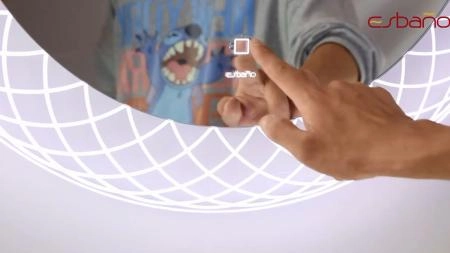 Зеркало ESBANO  ES-3596YD Антизапотевание LED подсветка 70 см