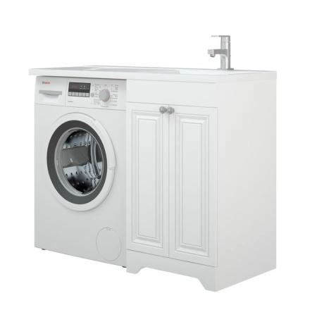Тумба Corozo Леон 50, Мадлен 110 (раковина отдельно) под стиральную машину