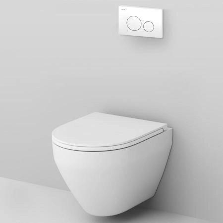 Комплект AM.PM Spirit 2.0 IS49001.701700 инсталляция с унитазом и клавишей белый