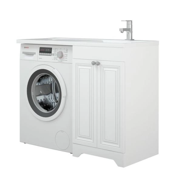 Тумба Corozo Леон 50, Мадлен 110 (раковина отдельно) под стиральную машину