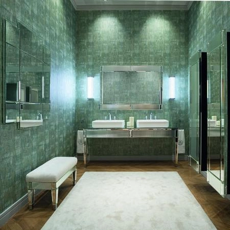 Oasis Rialto Комплект мебели напольный, №3, L190xP51x H:200см, цвет: ribbed mirror/хром