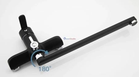 Смеситель для ванны Frap F2242 черный хром