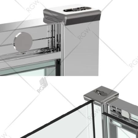 Душевой уголок RGW CL-44 Classic 100x80 Хром прозрачное