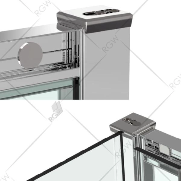 Душевой уголок RGW CL-44 Classic 100x80 Хром прозрачное