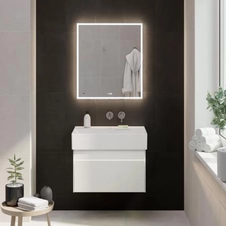 Тумба Kerama Marazzi LOGICA ЛОДЖИКА LOG.70.2\WHT подвесная 2 ящика 70 см, белоснежный