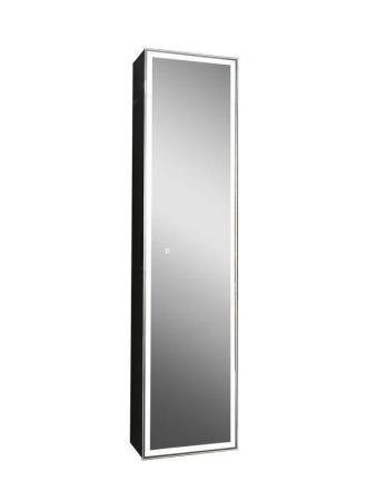 Зеркало-шкаф Континент Mirror Box black Led 400х1600