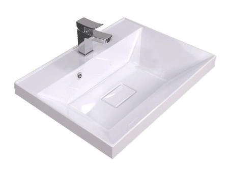 Раковина для ванной Uperwood Classic New 50 см, с декоративной крышкой для слива