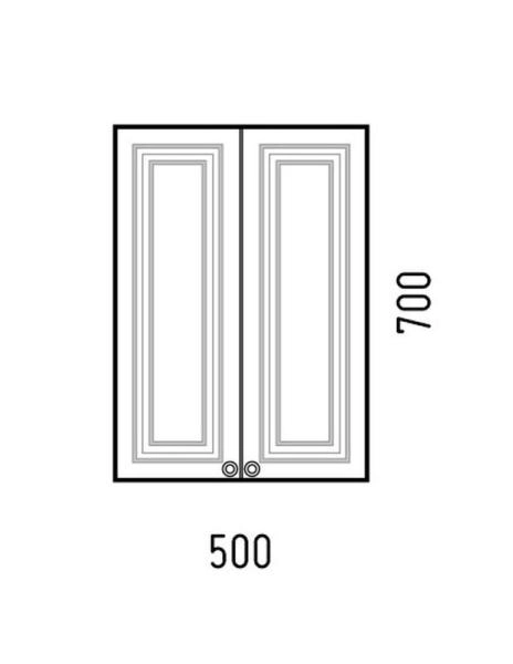 Шкаф подвесной Corozo Леон 50