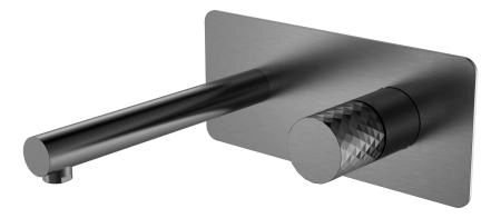 Смеситель STICK Boheme из стены Gun Metal DIAMOND 125-GM