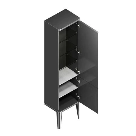 Пенал Kerama Marazzi POMPEI ПОМПЕИ PO.M.150\BLK напольный\подвесной 150, черный глянцевый