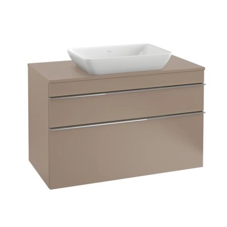 Villeroy&Boch Venticello Раковина накладная 55х36см, без отв., с переливом, CeramicPlus, цвет: альпийский белый