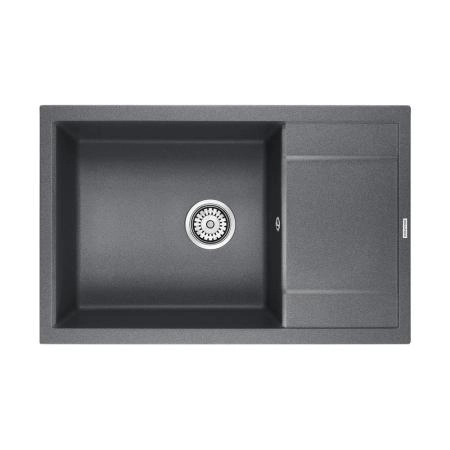 Кухонная мойка Paulmark VERLASS PM317850-DG графит 780х500 кварцевая