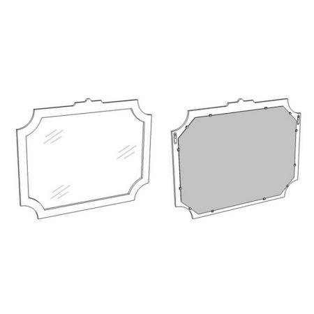 Зеркало Corozo Манойр 105