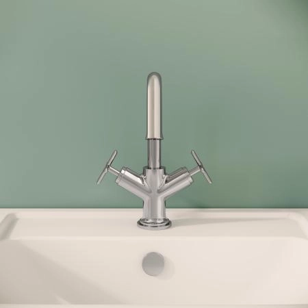 Смеситель VitrA Origin Classic  A42884 двухрычажный хром латунь