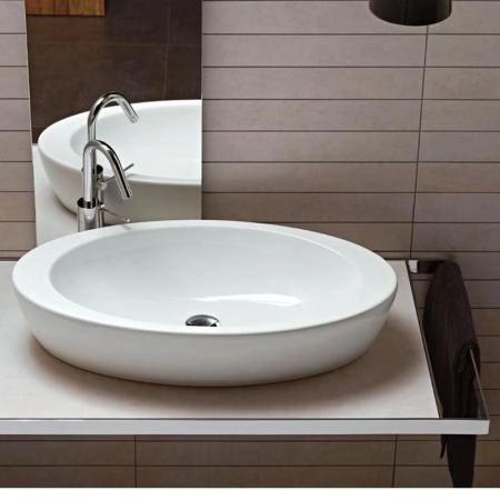 Раковина Hatria Nido Y0R2 75x37 накладная