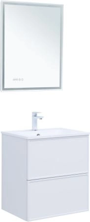 Тумба под раковину Aquanet Арт 60 белый матовый