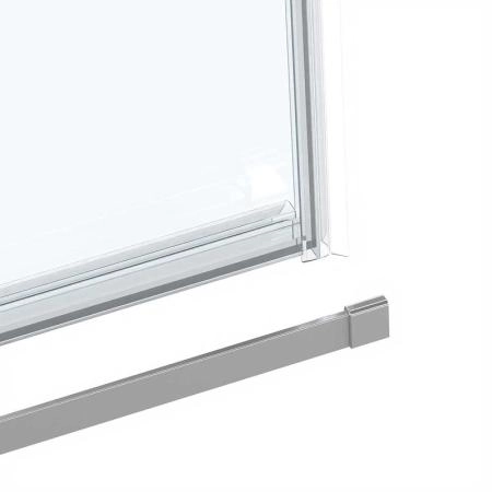 Душевая дверь Vincea Como Soft VDS-1CS110CL, 1100, хром, стекло прозрачное