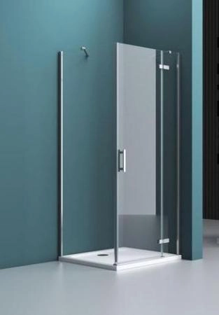 Душевой уголок BelBagno KRAFT 120x80 прозрачное стекло 6 мм профиль хром KRAFT-AH-12-120/80-C-Cr-R