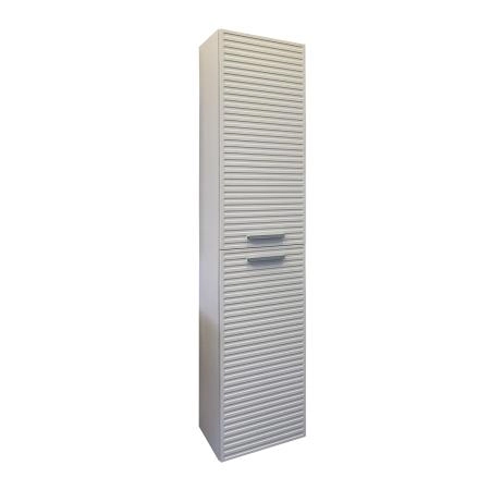 Шкаф-колонна Comforty Касабланка-35 00-00017851 серый шёлк