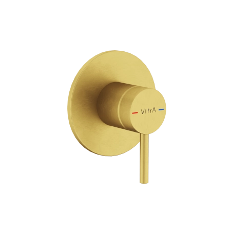 Смеситель VitrA Minimax Round  A4371025EXP встраиваемый брашированное золото