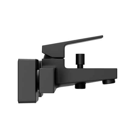 Смеситель VitrA Minimax Square  A4352036EXP настенный однорычажный матовый черный латунь