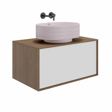 Раковина Kerama Marazzi SABBIA САББЬЯ SA.wb.50\MAL накладная 50, мальва матовая