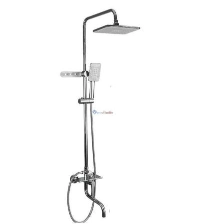 Душевая система Frap F24002 хром для ванны