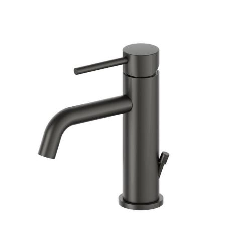 Newform XT Смеситель для раковины, 1 отв., с донным клапаном, цвет: carbon satin