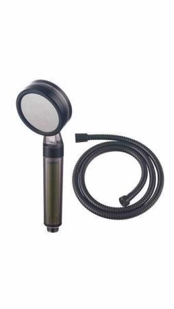 Набор для душа KAISER (DN-059) лейка шланг темно-серый | черный