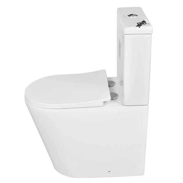 Унитаз EMMY 8006 напольный с бачком и сиденьем микролифт термопласт