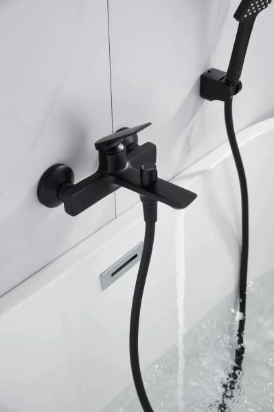 Смеситель KNOTLOR VIGOR KN-71/BL, черный
