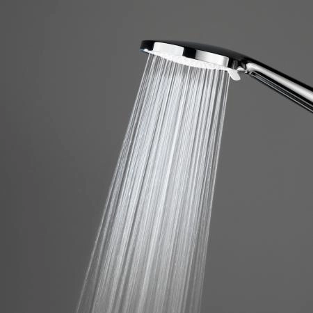 Душевая система Kerama Marazzi FONTE ФОНТЕ FO.101.KM.BLK.M на 2 потока без смесителя, черный матовый