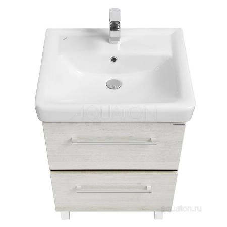 Тумба под раковину AQUATON Ронда PRO 60 дуб сом 1A205001RSC20
