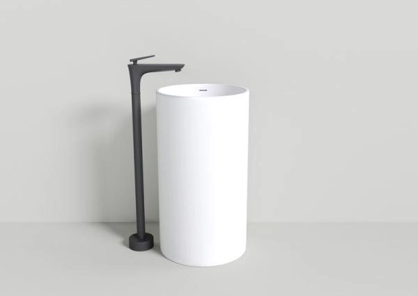 Раковина NT BAGNO NT609 SIENA 450x450 искусственный камень белый матовый