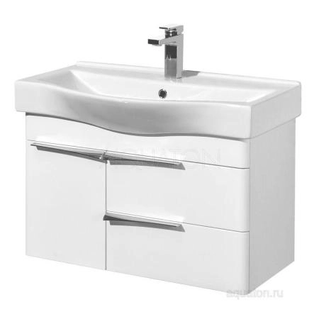 Тумба под раковину Aquaton Беверли 1A235501BV010 80 с ящиком,белый