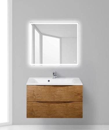 Тумба под раковину Belbagno MARINO Rovere Bianco подвесная 900x450x500 MARINO-900-2C-SO-WO-P
